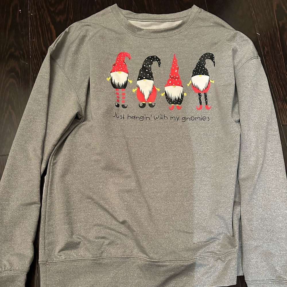 Hanging with my gnomies sweater
